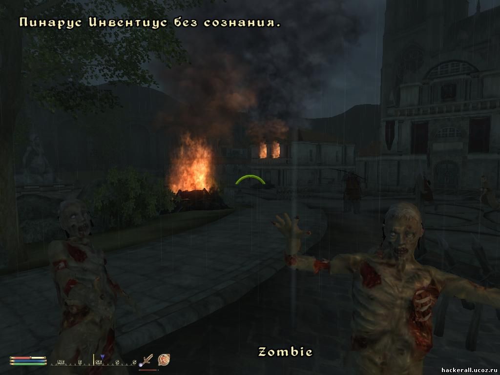 Oblivion Zombie mod: 28 дней спустя 2