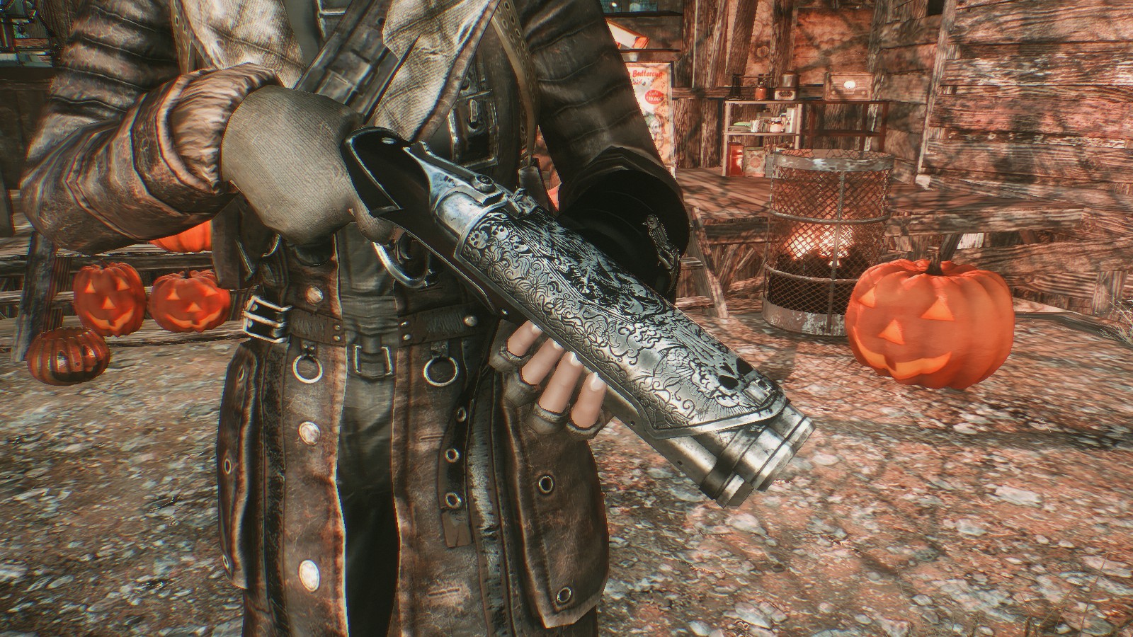 Fallout 4 фокус. Fallout 4 дробовик. Fallout 4 дробовик вдова. Fallout 4 Widow Shotgun.