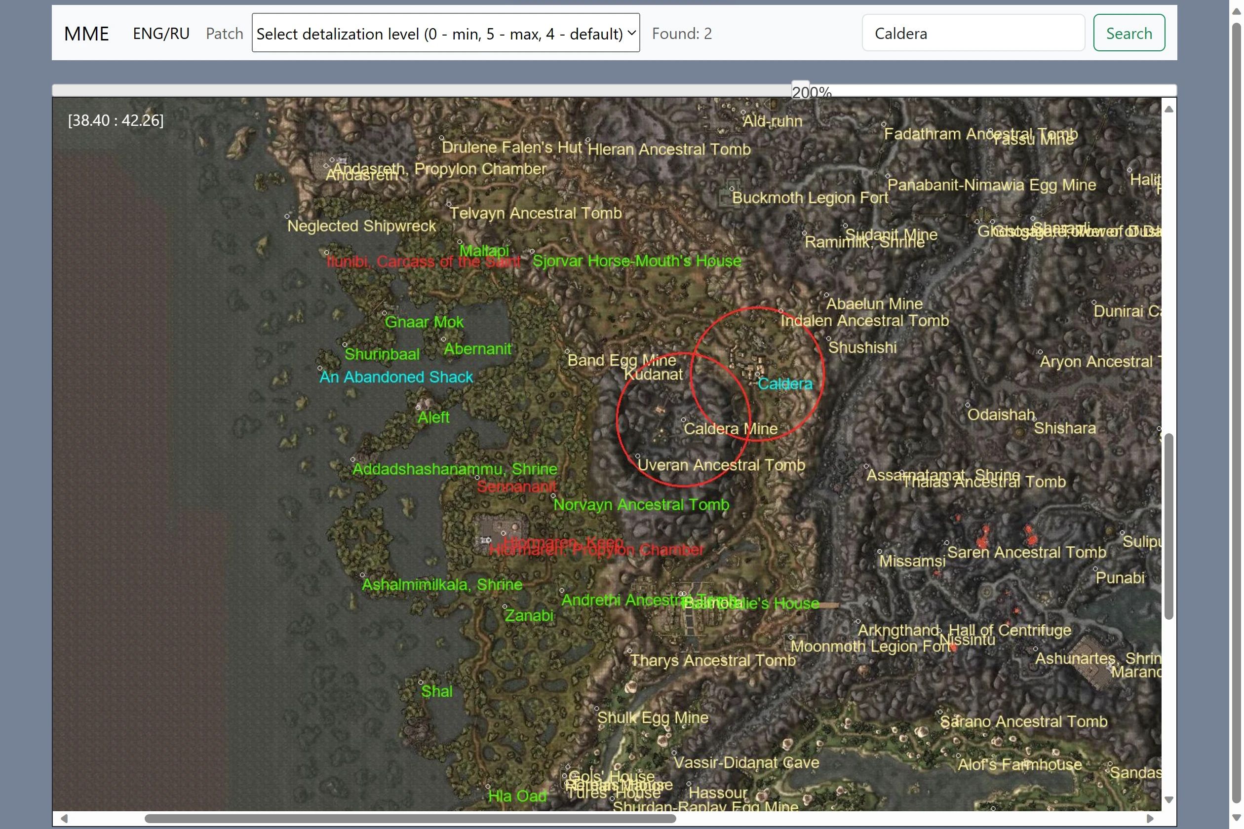 Morrowind Map Explorer (maps with FULL ENG and RU location descriptions  included)